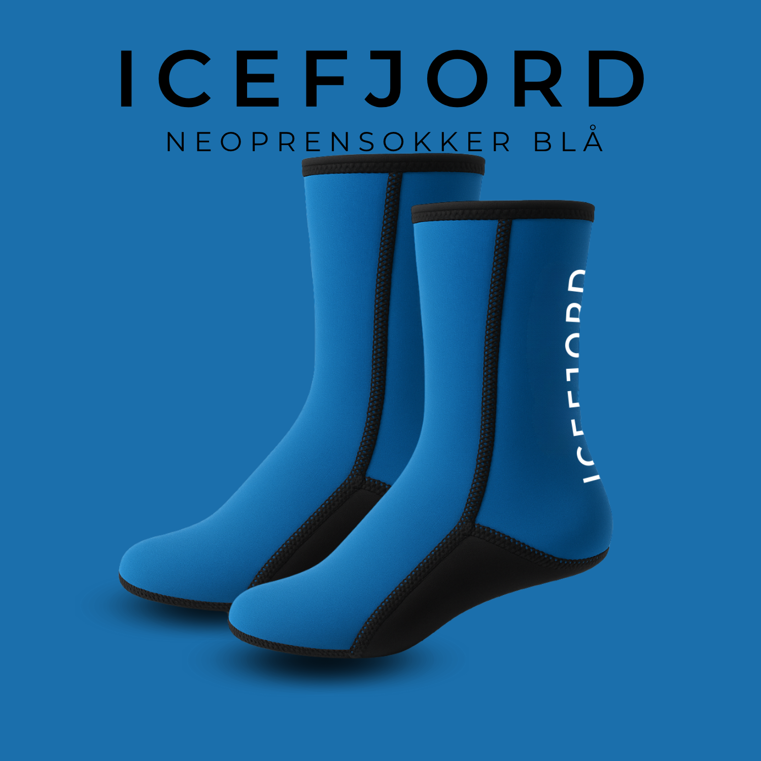 ICEFJORD NEOPRENSOKKER BLÅ (2025 modell)