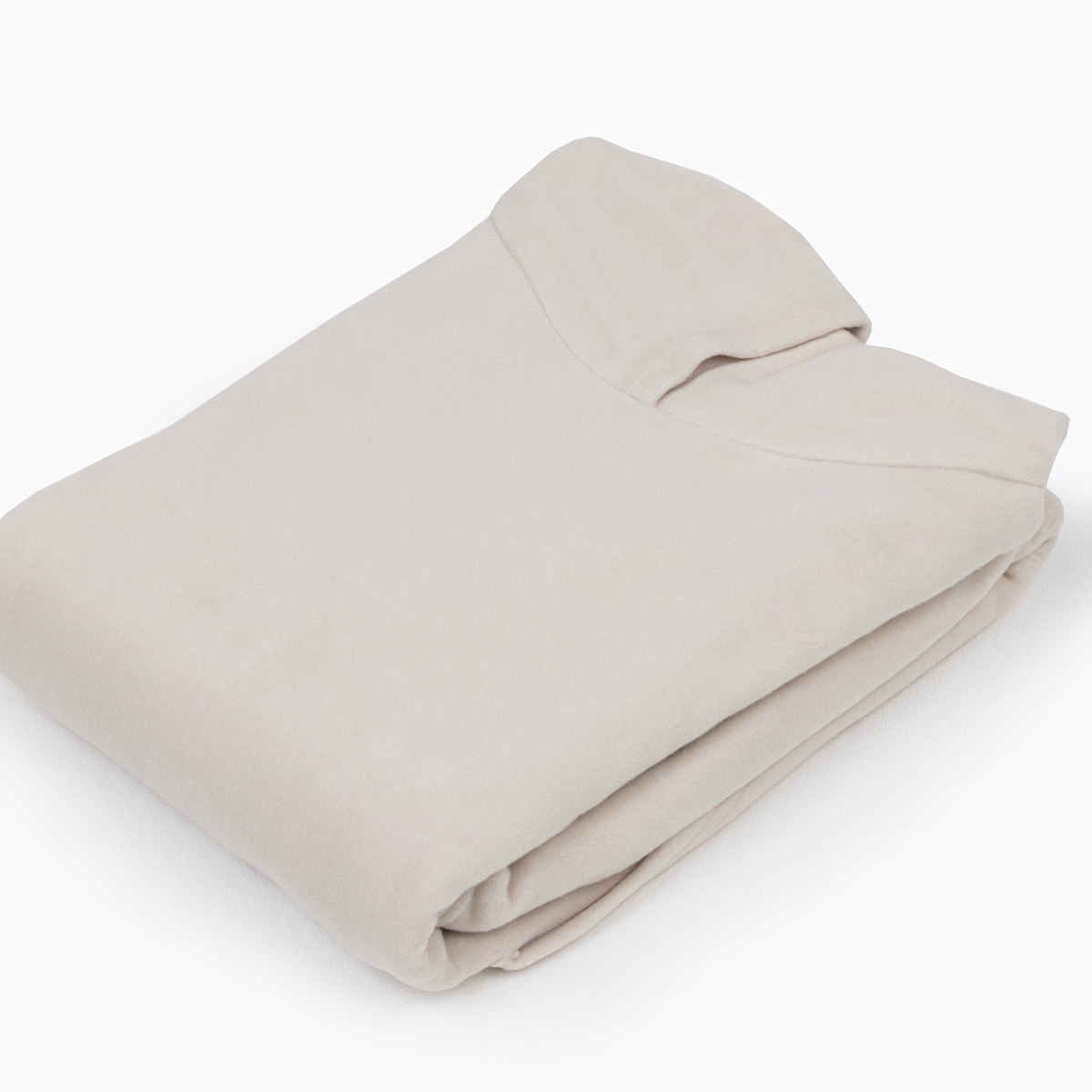 ICEFJORD LUKSUS BADEPONCHO BAMBUS, BEIGE