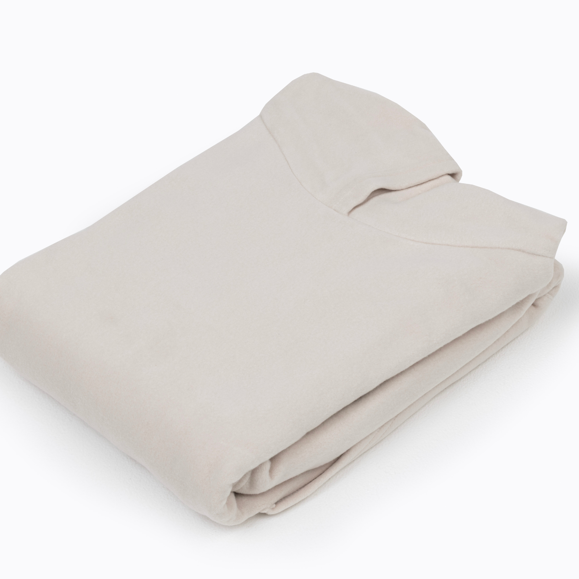 ICEFJORD LUKSUS BADEPONCHO BAMBUS, BEIGE