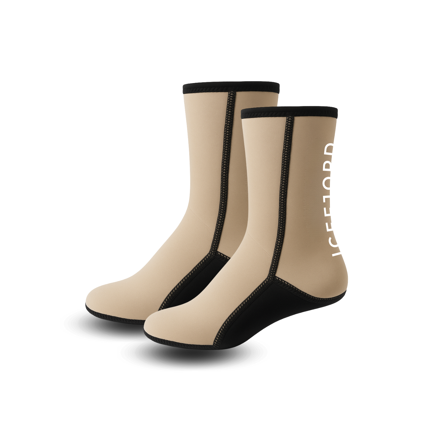 ICEFJORD NEOPRENSOKKER BEIGE (2025 modell)