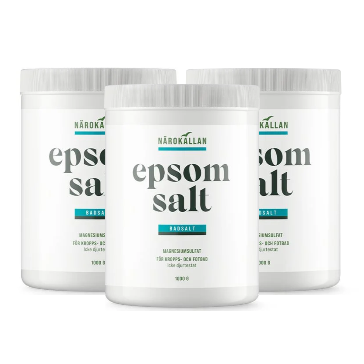 3x Epsom Salt 1 kg