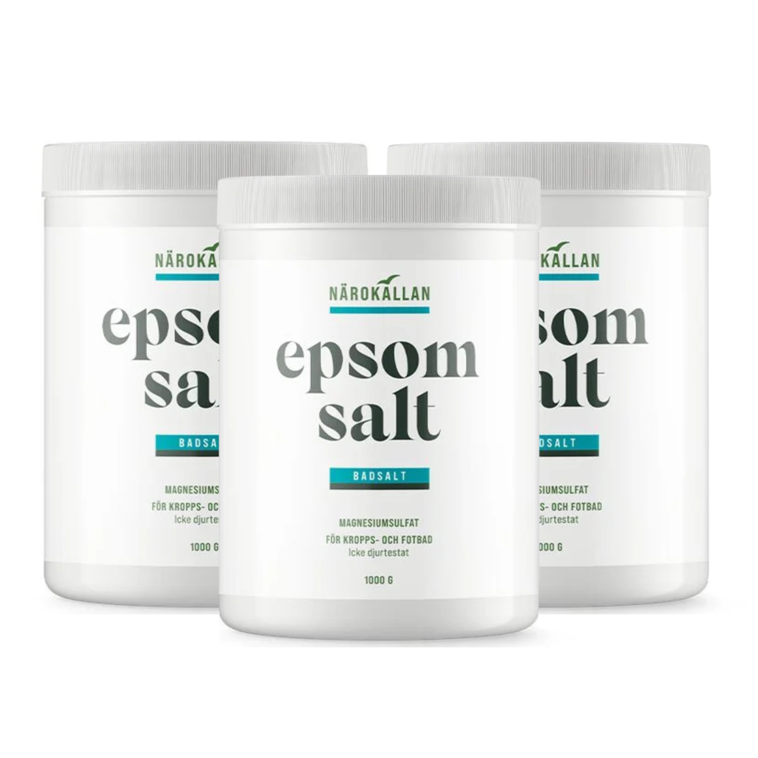 3x Epsom Salt 1 kg